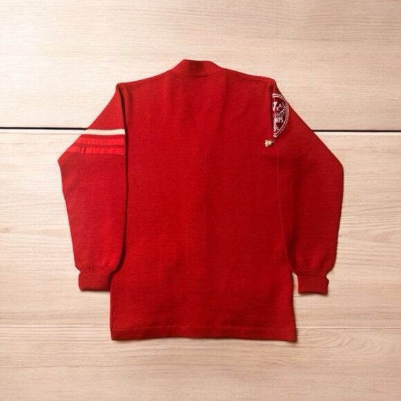 VTG LETTERMAN'S SWEATER '74 Wrestling - Picture 6 of 13